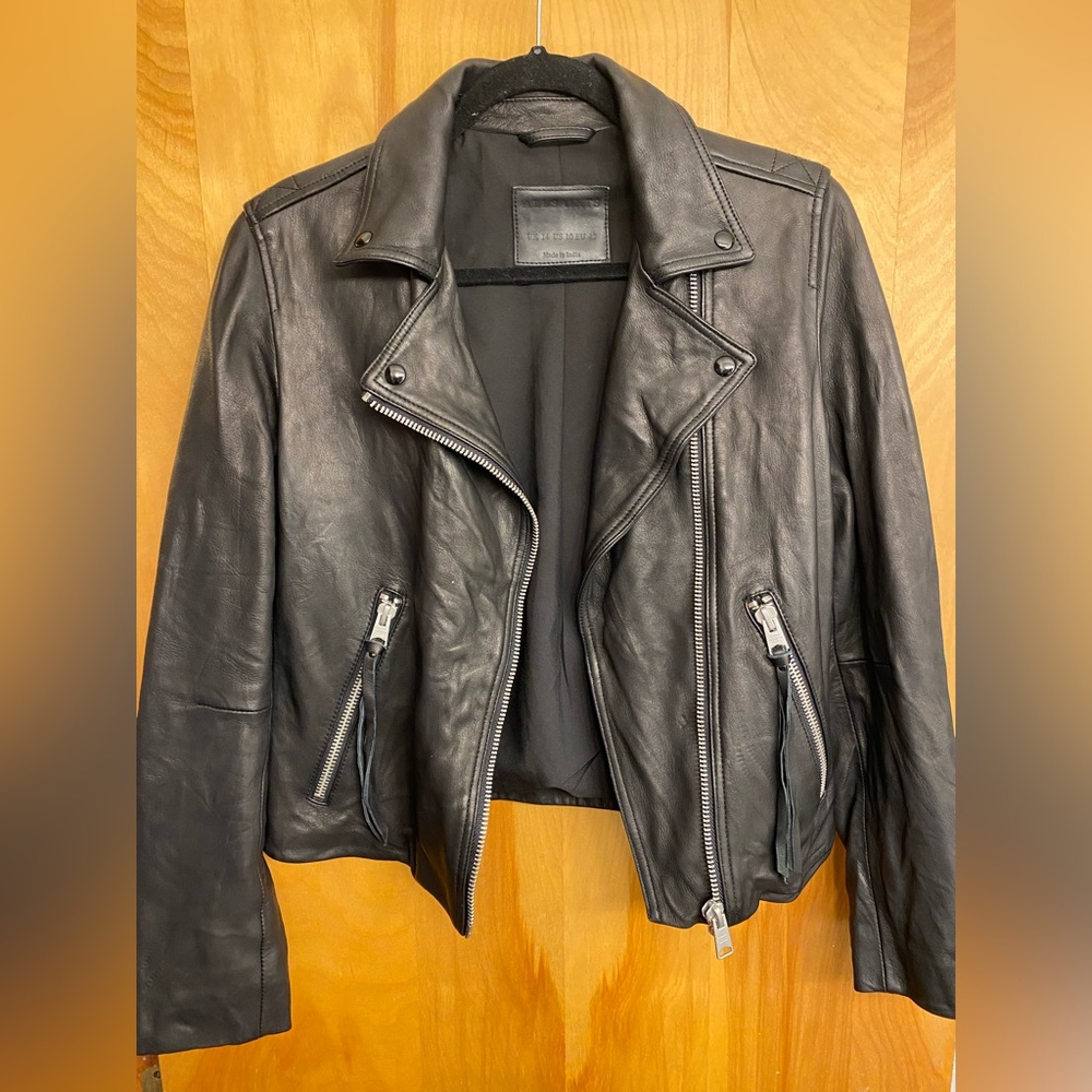 All Saints Leather Jacket